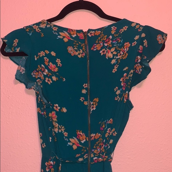 floral print jumper suit - Picture 2 of 3